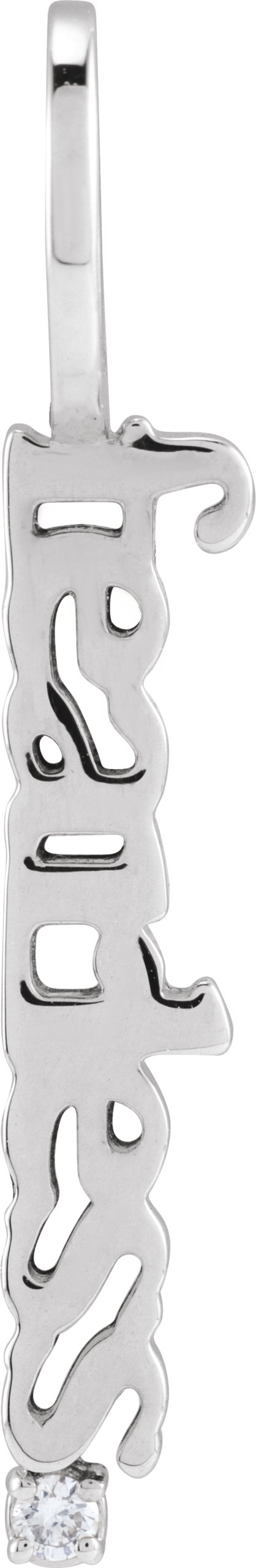 Accented Fearless Pendant