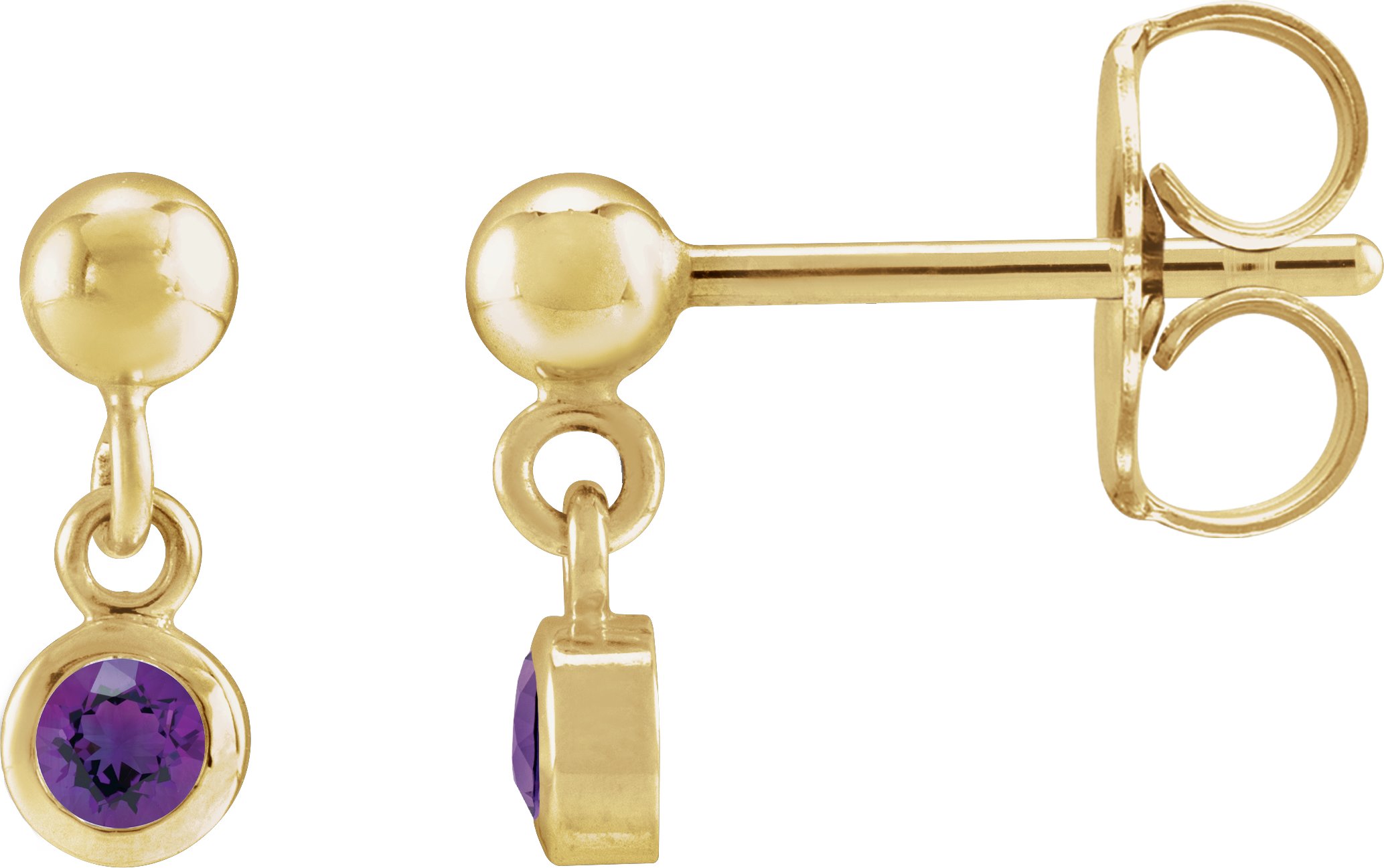 14k Yellow Gold