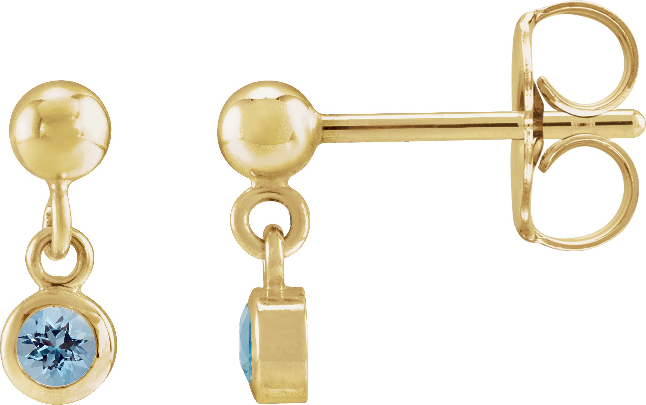 14k Yellow Gold