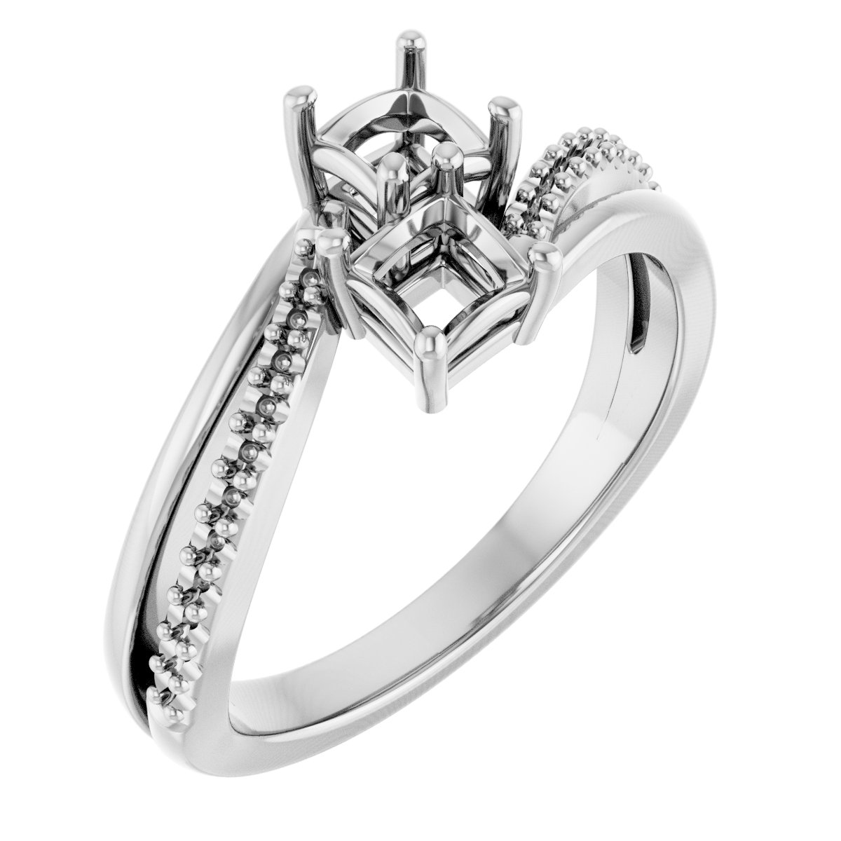 14k White Gold