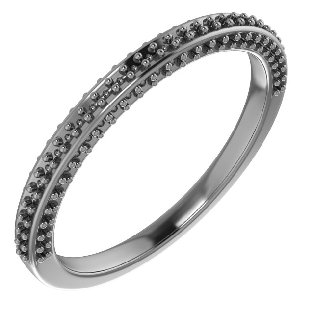 Band Mounting for 7x3.5 mm Marquise Ring