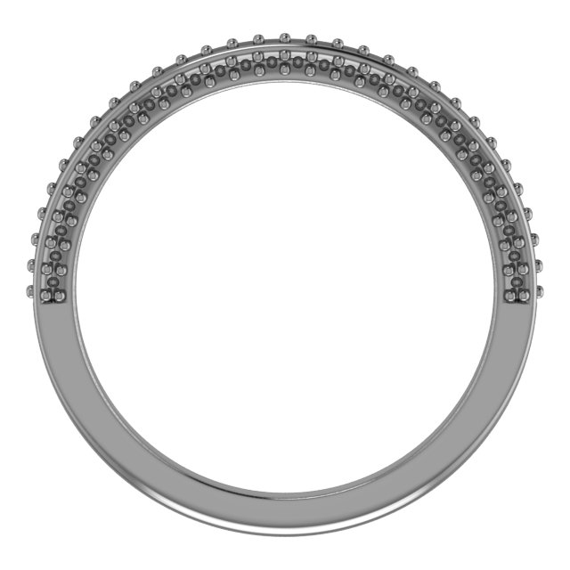 Band Mounting for 7x3.5 mm Marquise Ring view 2
