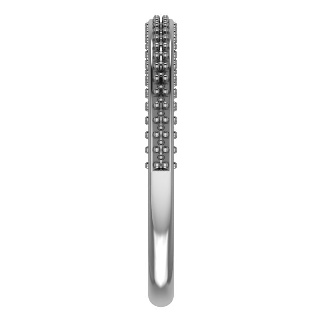 Band Mounting for 7x3.5 mm Marquise Ring view 4