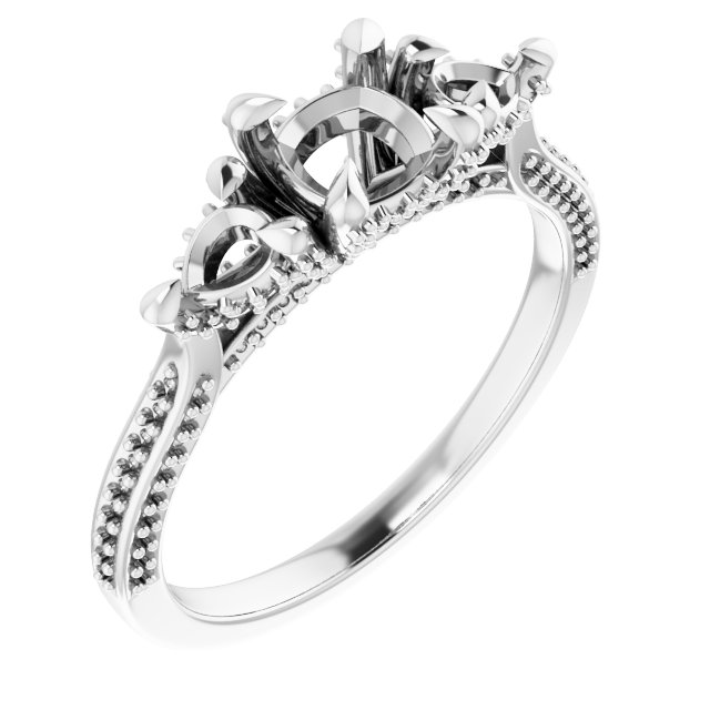 Three-Stone Engagement Ring