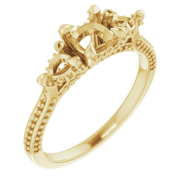 Three-Stone Engagement Ring