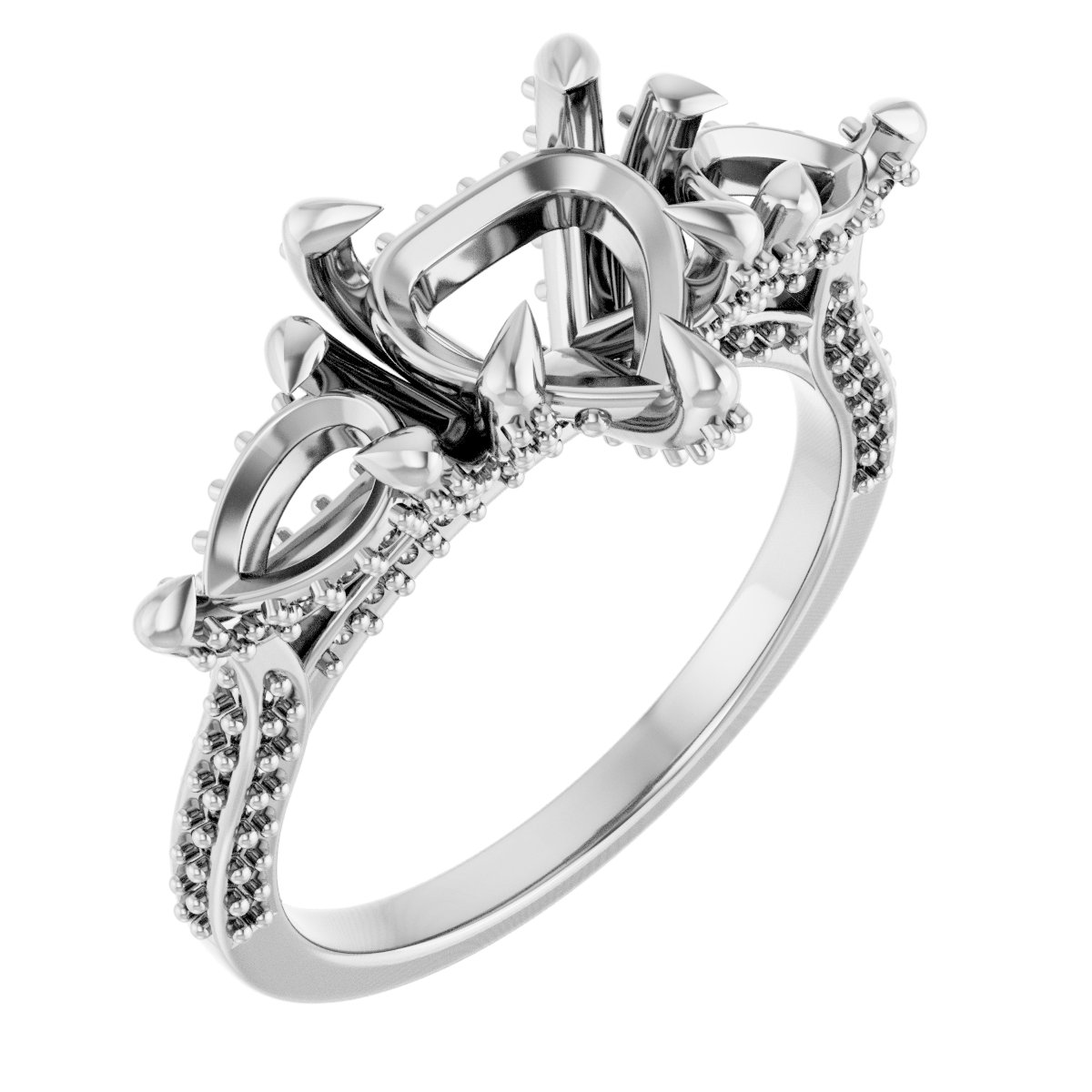 Three-Stone Engagement Ring