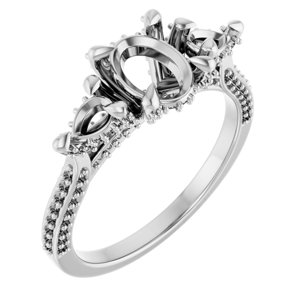 Three-Stone Engagement Ring