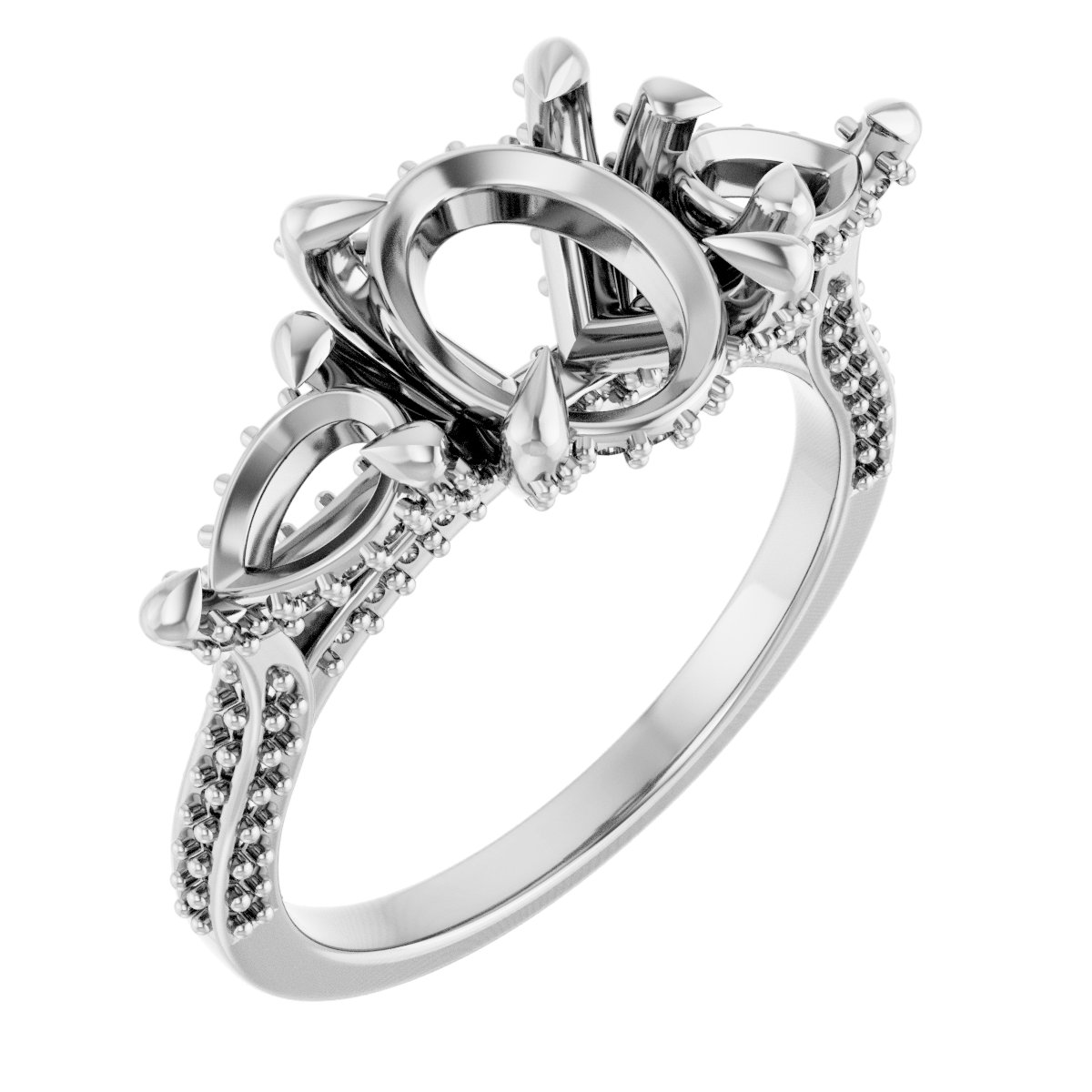Three-Stone Engagement Ring