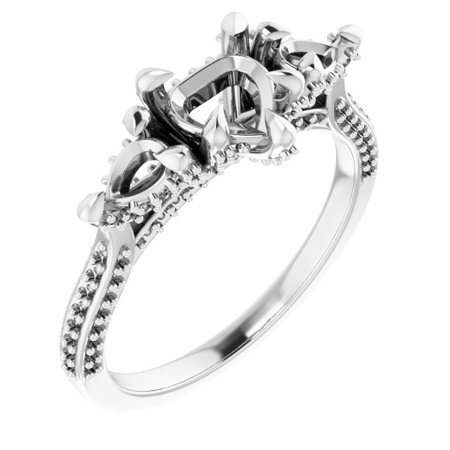 Three-Stone Engagement Ring