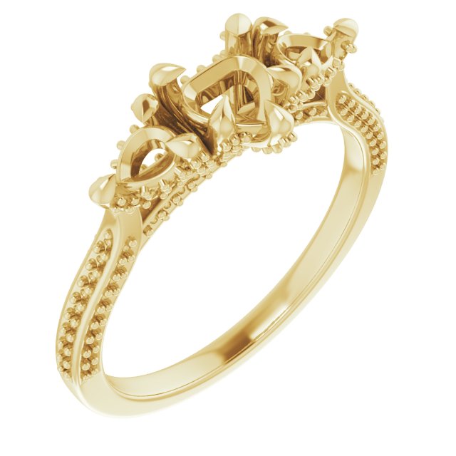 Three-Stone Engagement Ring