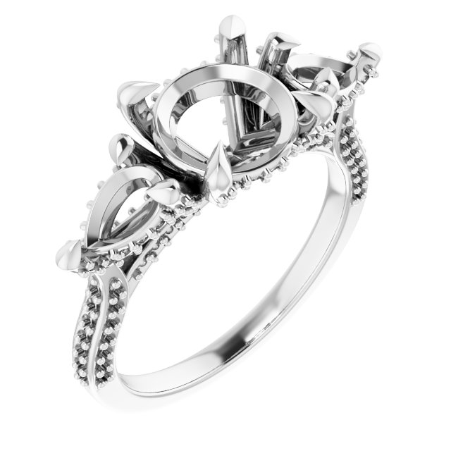 Three-Stone Engagement Ring