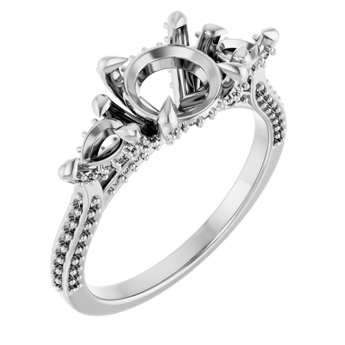 Three-Stone Engagement Ring
