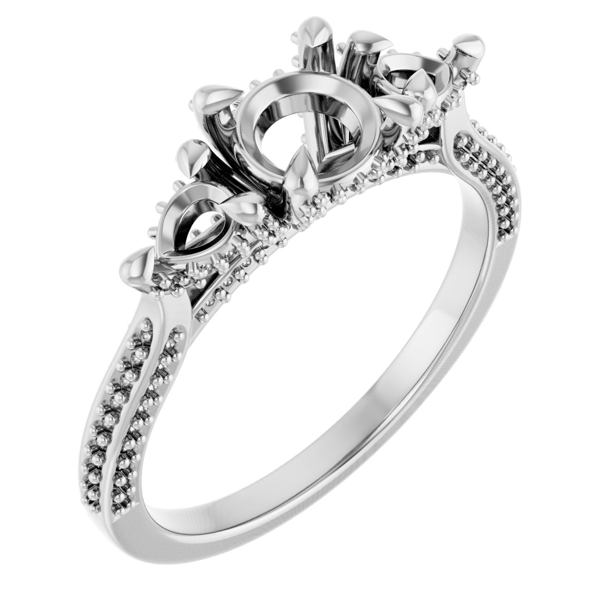 Three-Stone Engagement Ring