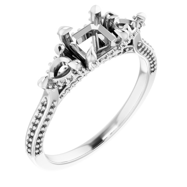 Three-Stone Engagement Ring
