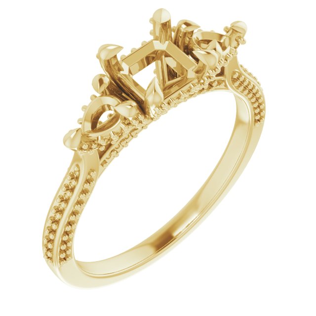 Three-Stone Engagement Ring