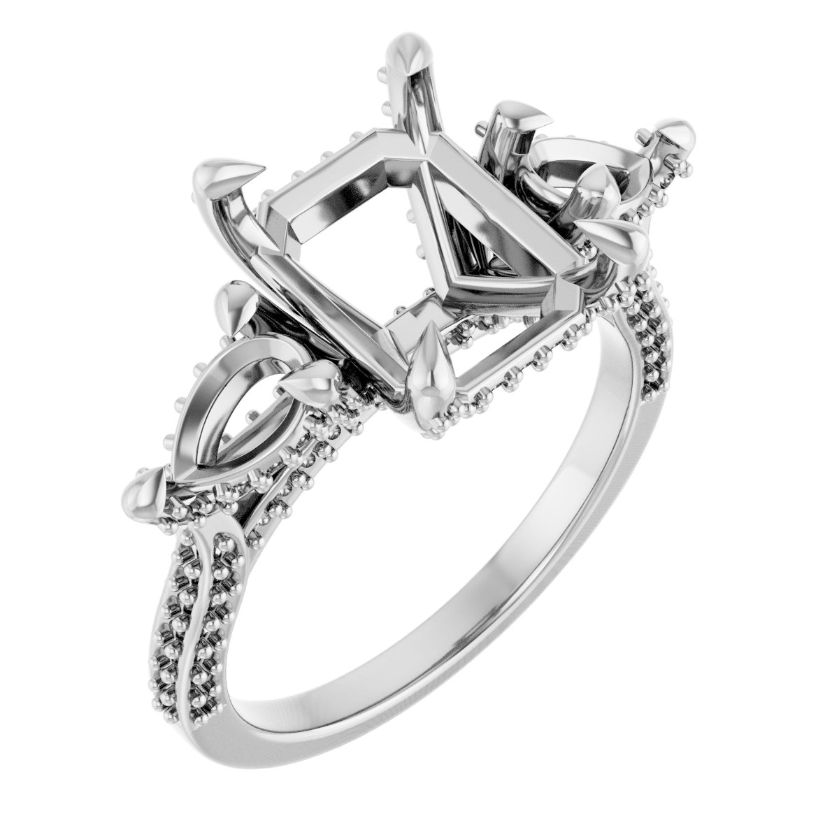 Three-Stone Engagement Ring