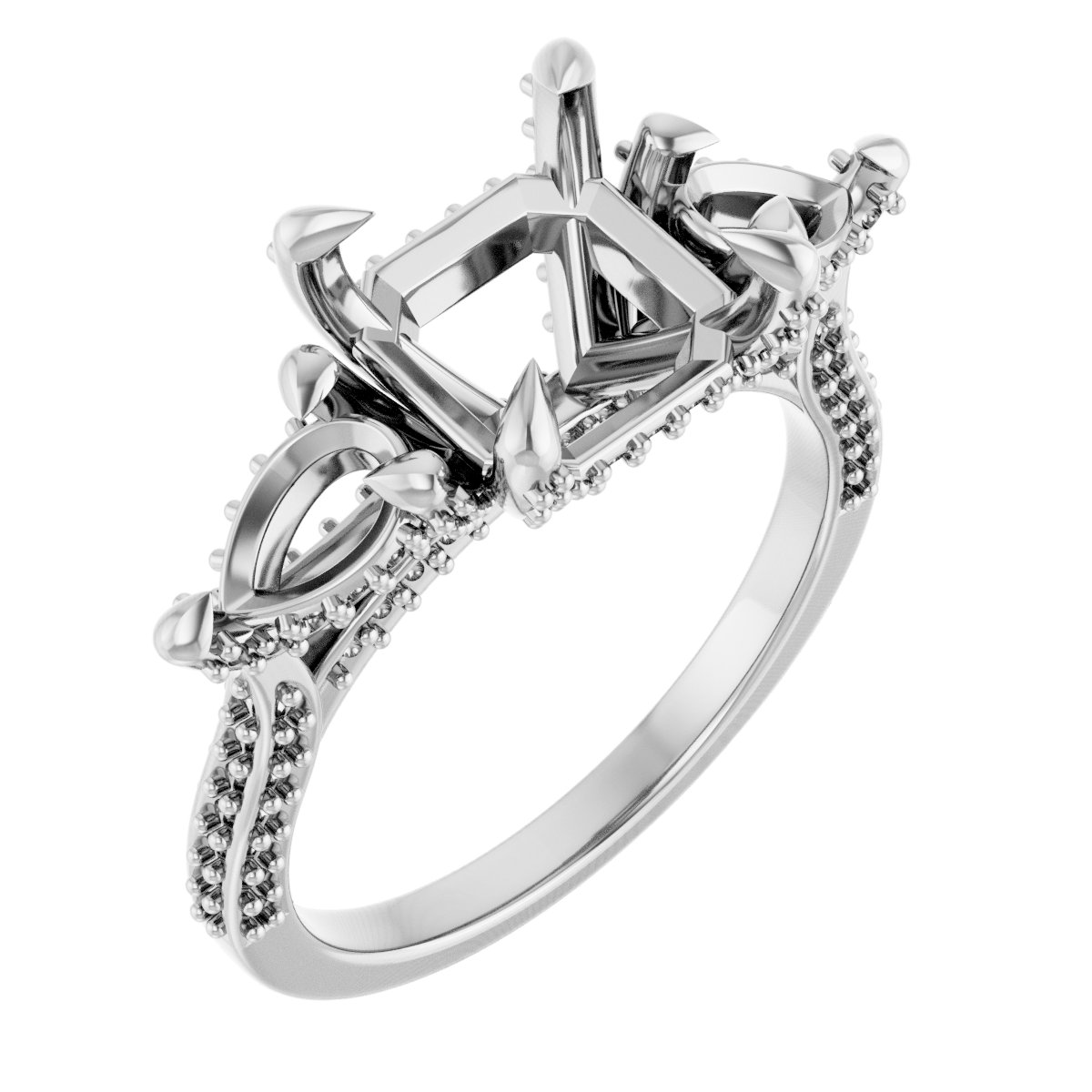 Three-Stone Engagement Ring