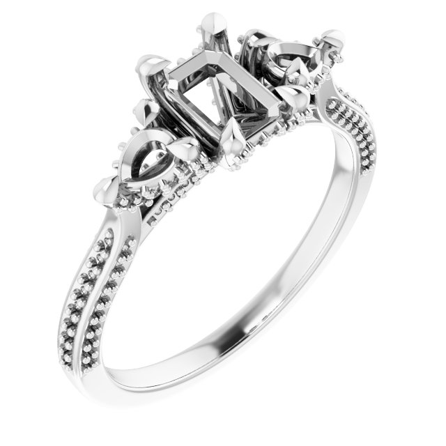 Three-Stone Engagement Ring