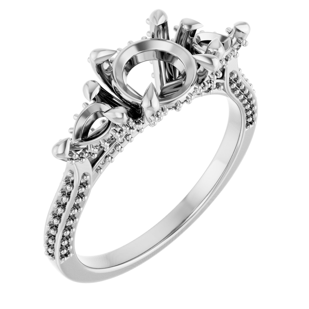Three-Stone Engagement Ring