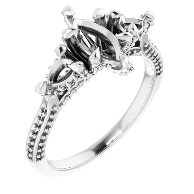 Three-Stone Engagement Ring