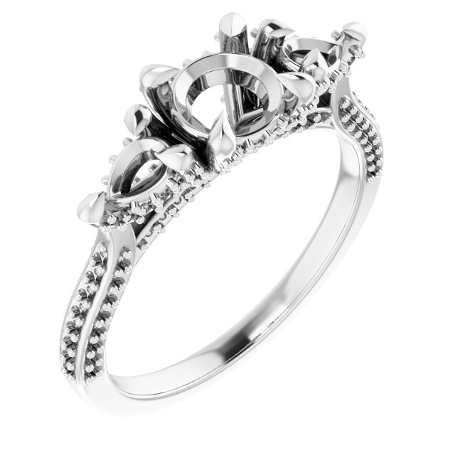 Three-Stone Engagement Ring