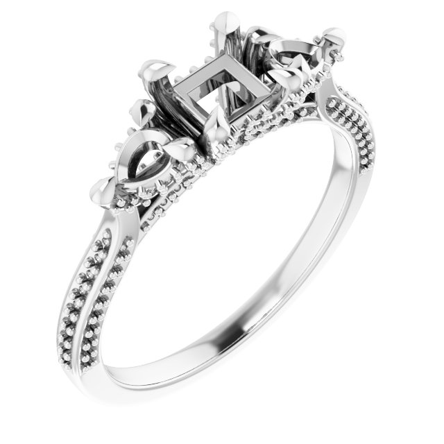 14k White Gold