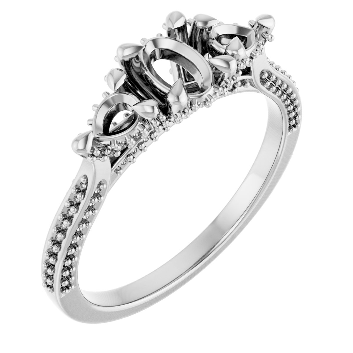 Three-Stone Engagement Ring