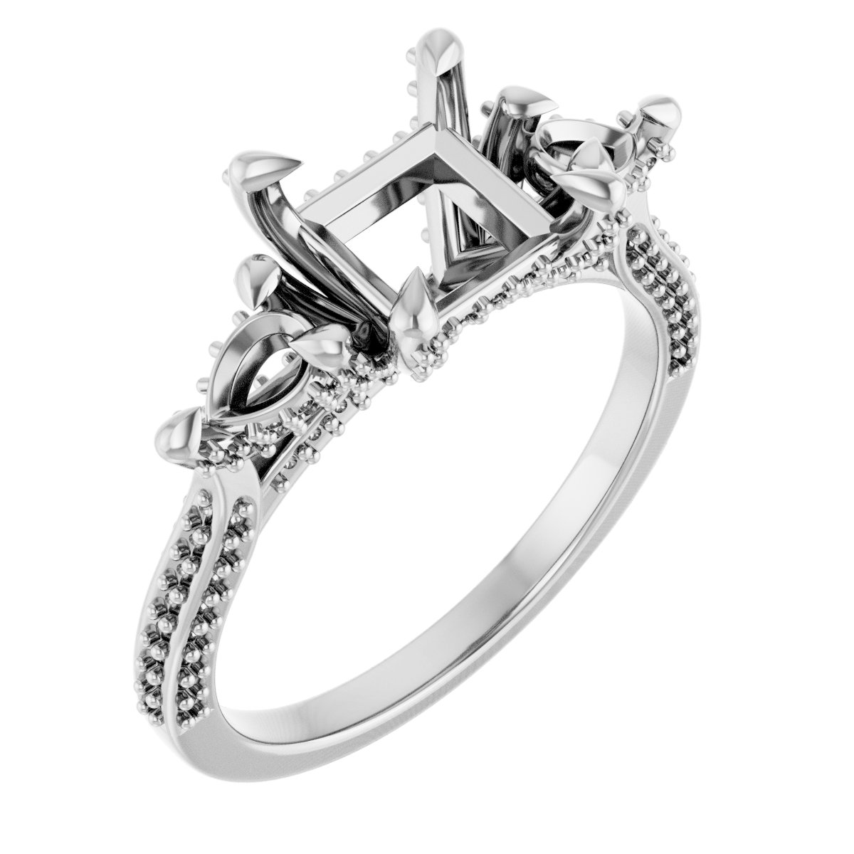 Three-Stone Engagement Ring