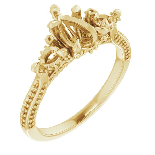 Three-Stone Engagement Ring