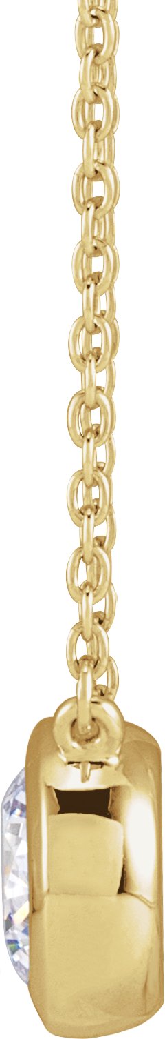 Alternative view of Lab-Grown Diamond Necklace