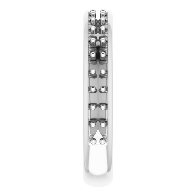 Band Mounting for 12x10 mm Oval Ring view 4