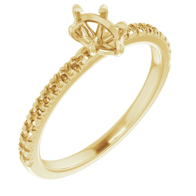 Claw-Prong Engagement Ring