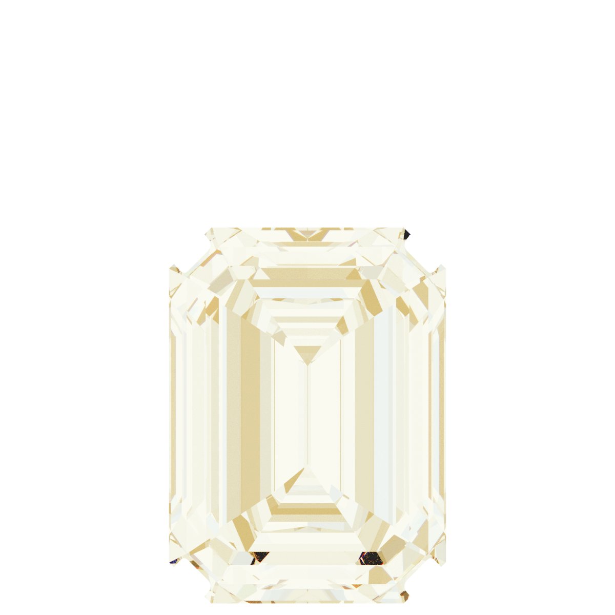 14K Yellow 1 CT Lab-Grown Diamond Pendant