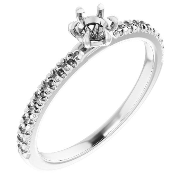 Claw-Prong Engagement Ring