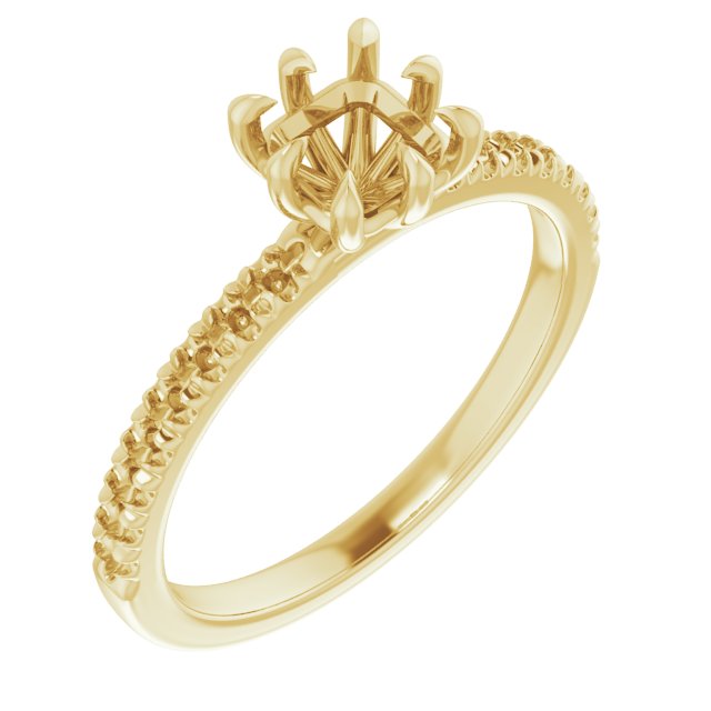 Claw-Prong Engagement Ring