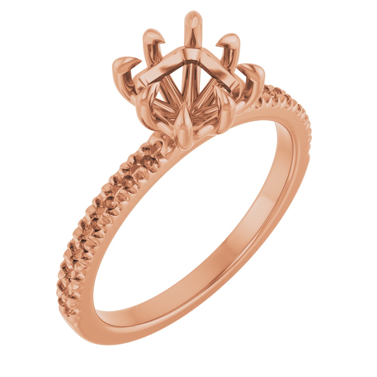 Claw-Prong Engagement Ring