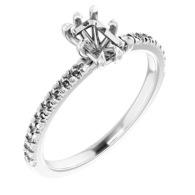 Claw-Prong Engagement Ring