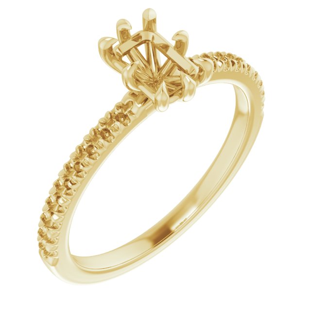 Claw-Prong Engagement Ring