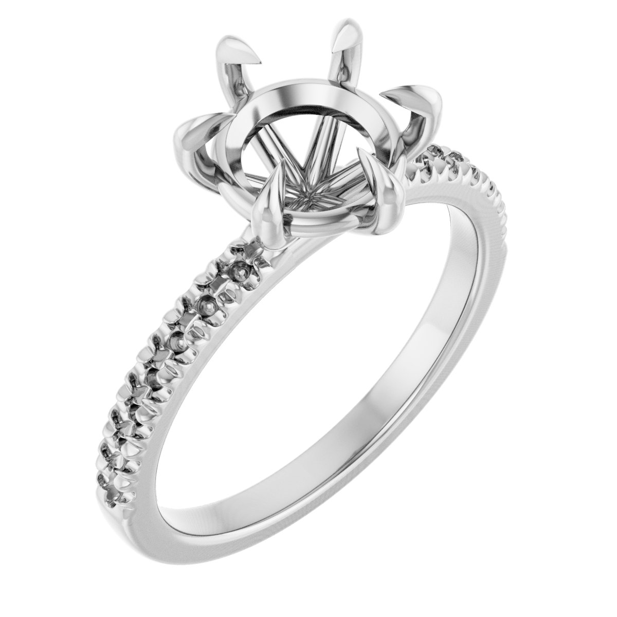 Claw-Prong Engagement Ring
