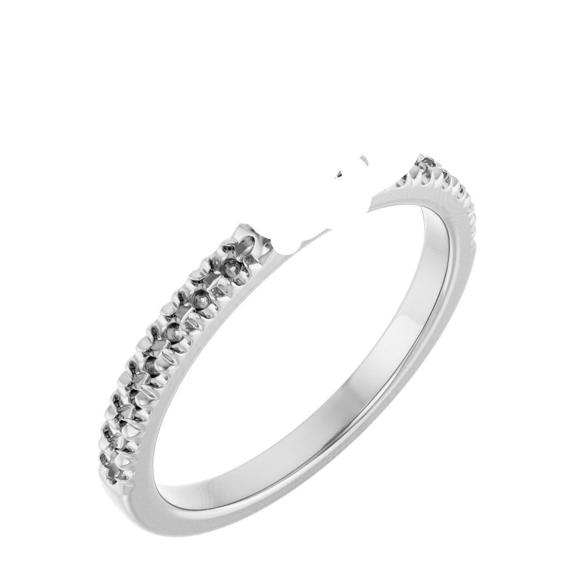 Claw-Prong Engagement Ring
