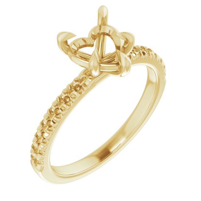 Claw-Prong Engagement Ring