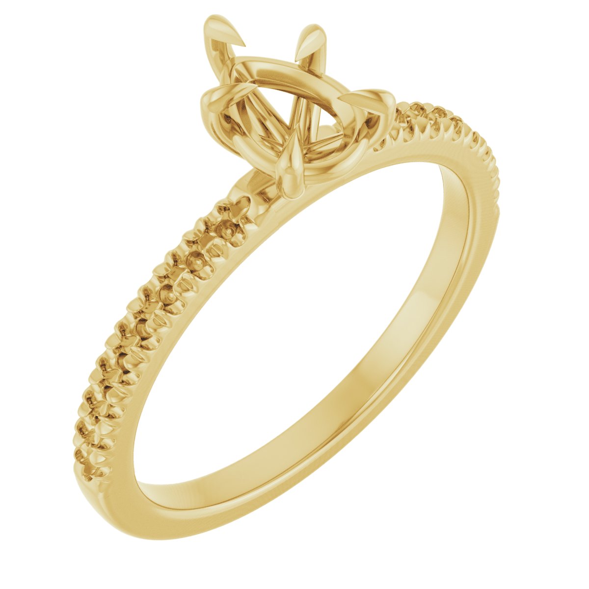 Claw-Prong Engagement Ring