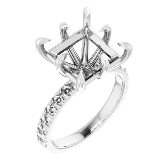 Claw-Prong Engagement Ring