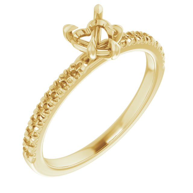 Claw-Prong Engagement Ring