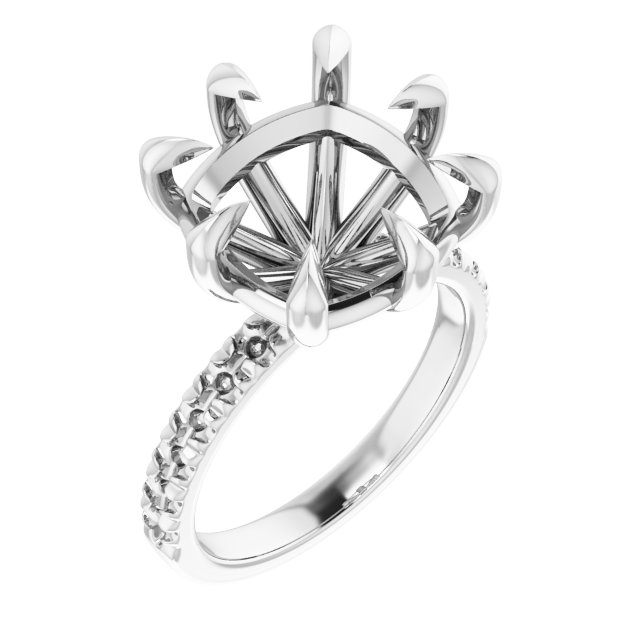 Claw-Prong Engagement Ring