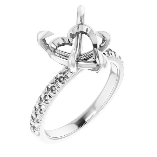 Claw-Prong Engagement Ring