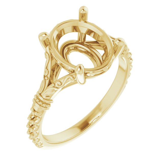 Sculptural Engagement Ring
