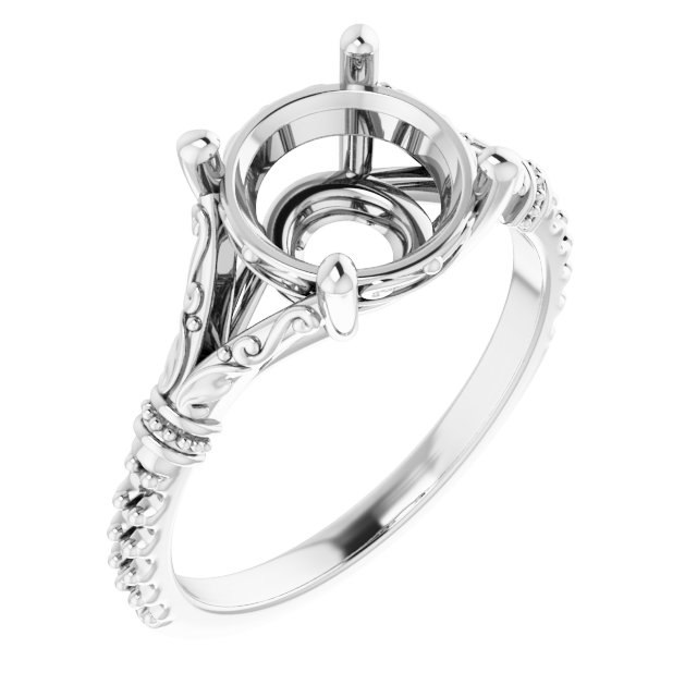 Sculptural Engagement Ring