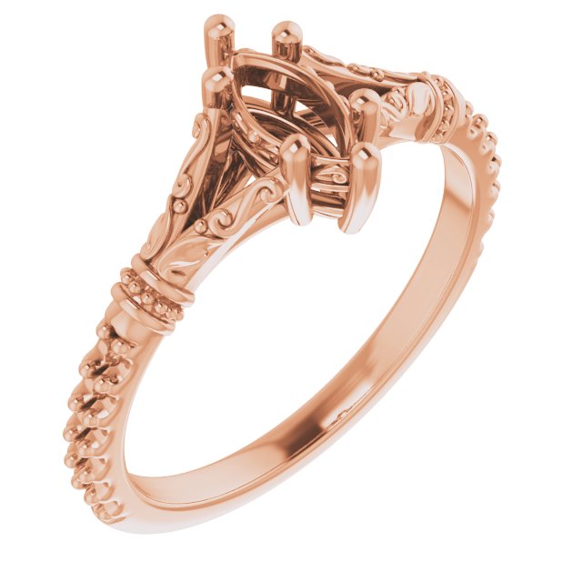 Sculptural Engagement Ring