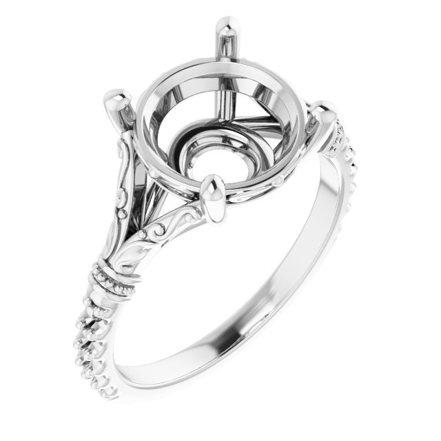 Sculptural Engagement Ring